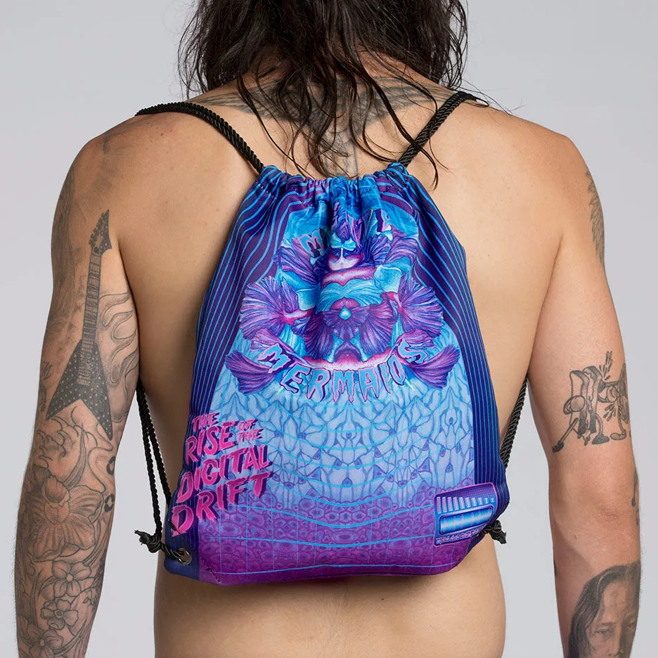 DIGITAL DRIFT DRAWSTRING BACK PACK