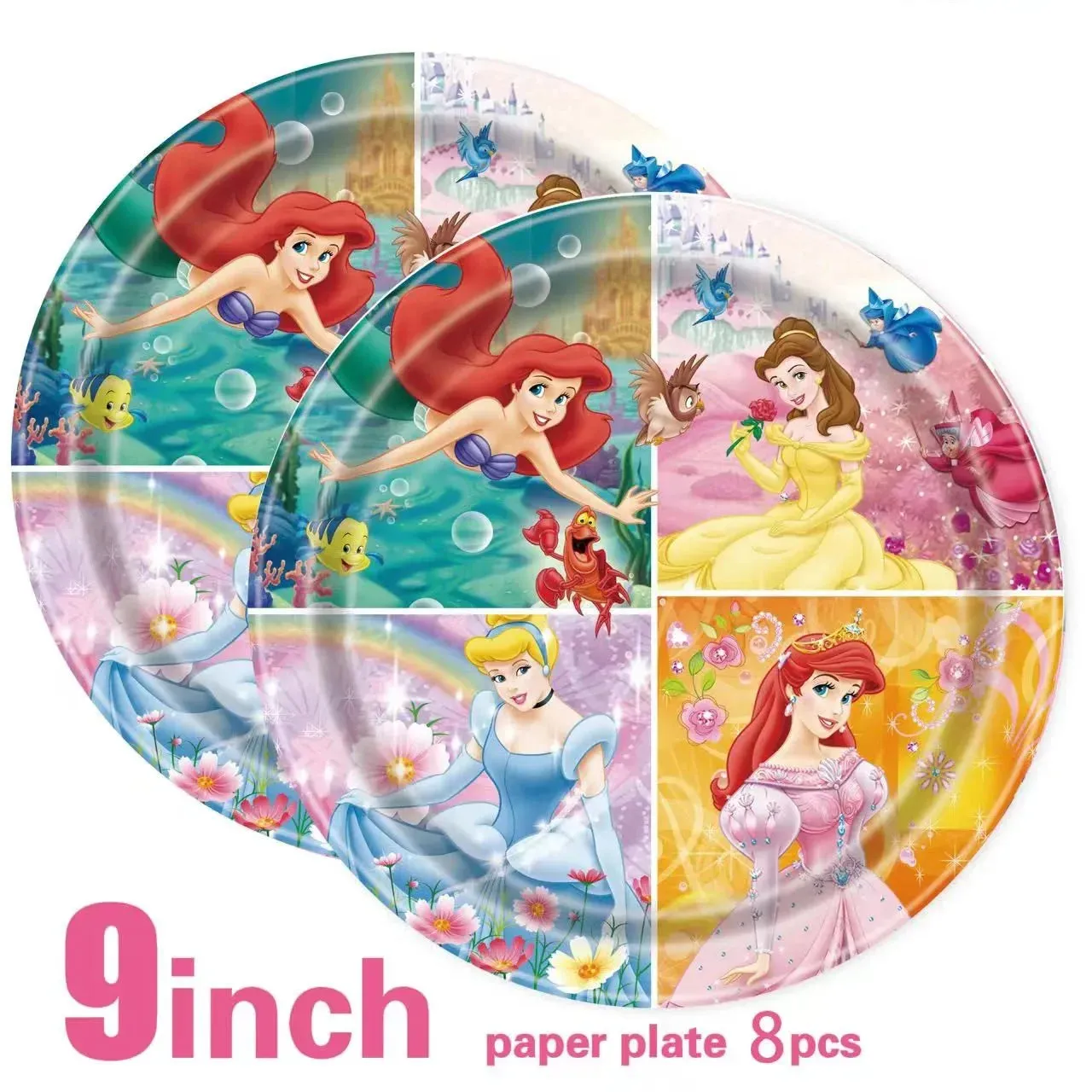 Disney Princess Happy Girl Child Birthday Theme Party Set