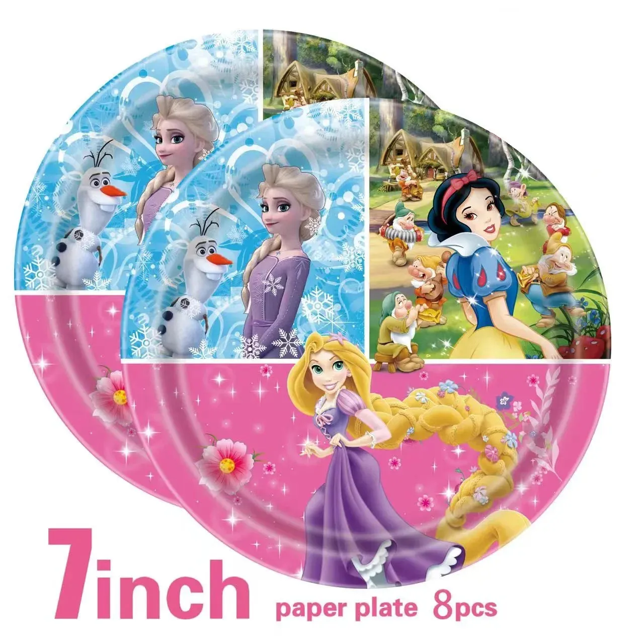 Disney Princess Happy Girl Child Birthday Theme Party Set