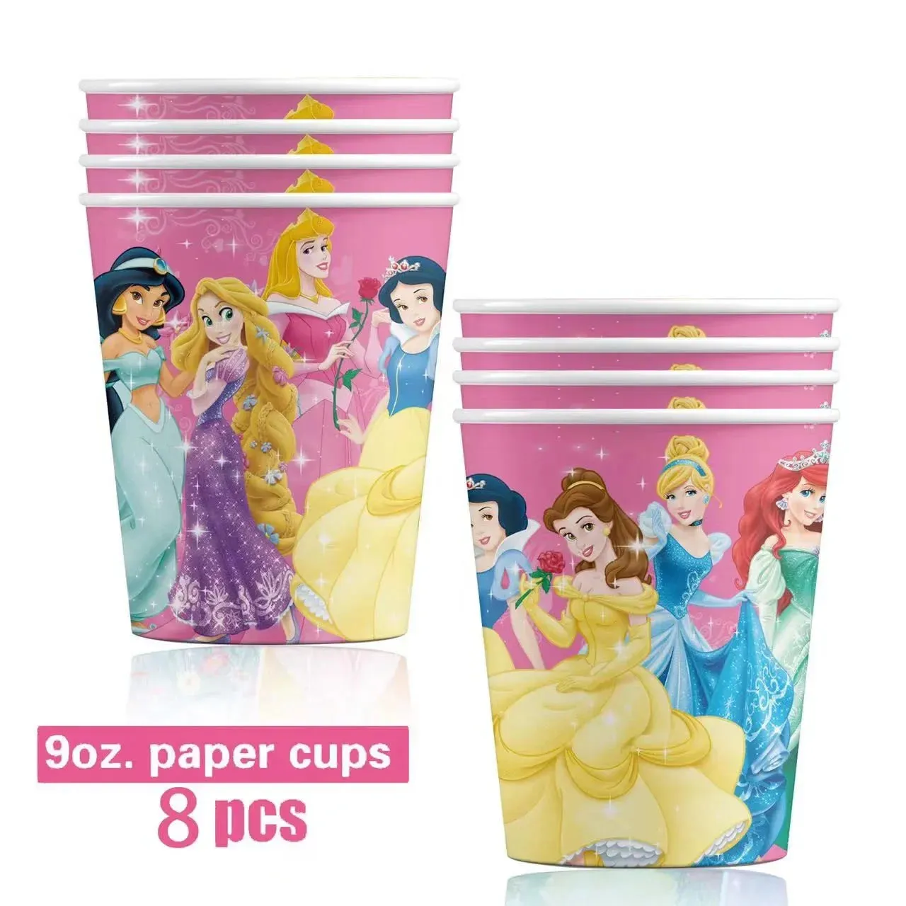 Disney Princess Happy Girl Child Birthday Theme Party Set