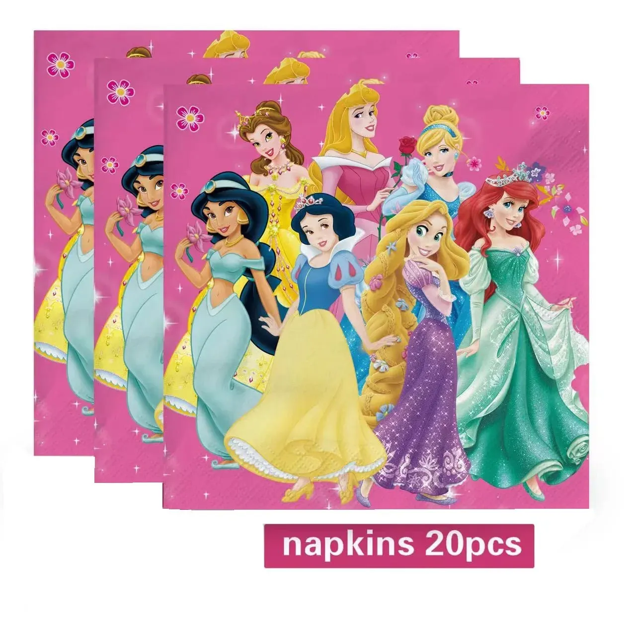 Disney Princess Happy Girl Child Birthday Theme Party Set