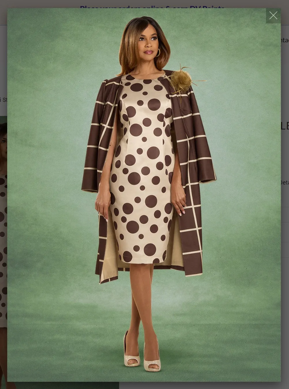 Donna Vinci Style 12132 2PC Dress Jacket