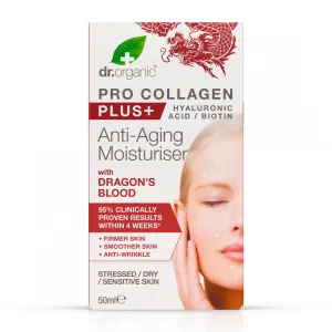 Dr Organic Pro Collagen Plus  Anti-Aging Moisturiser with Dragon's Blood 50ml