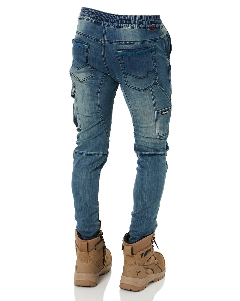 Dynamic Denim Pant - Denim