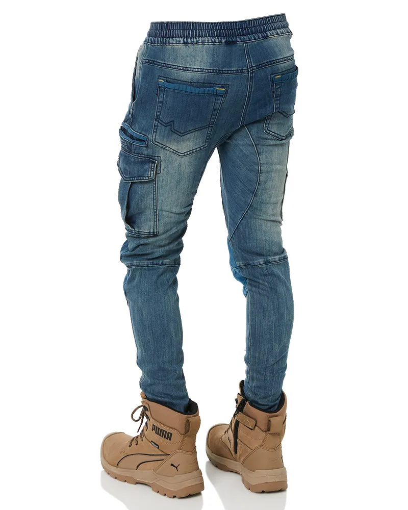 Dynamic Denim Pant - Denim