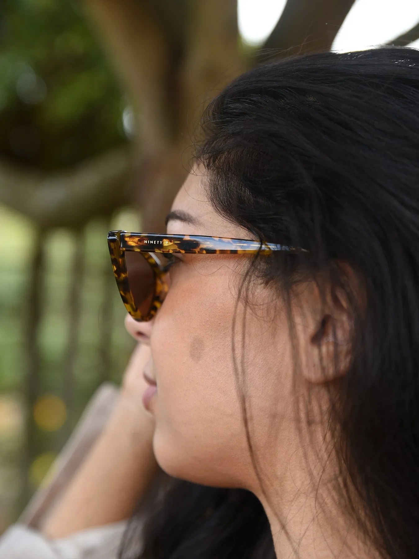 EDGY - Sunglasses • Yellow Brown Tortoise