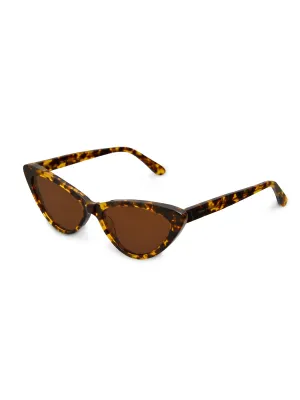 EDGY - Sunglasses • Yellow Brown Tortoise