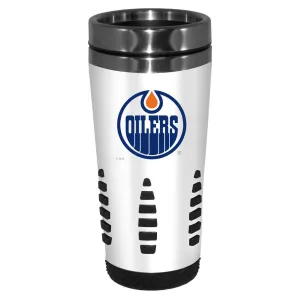 Edmonton Oilers Travel Mug | White Huntsville 16 oz