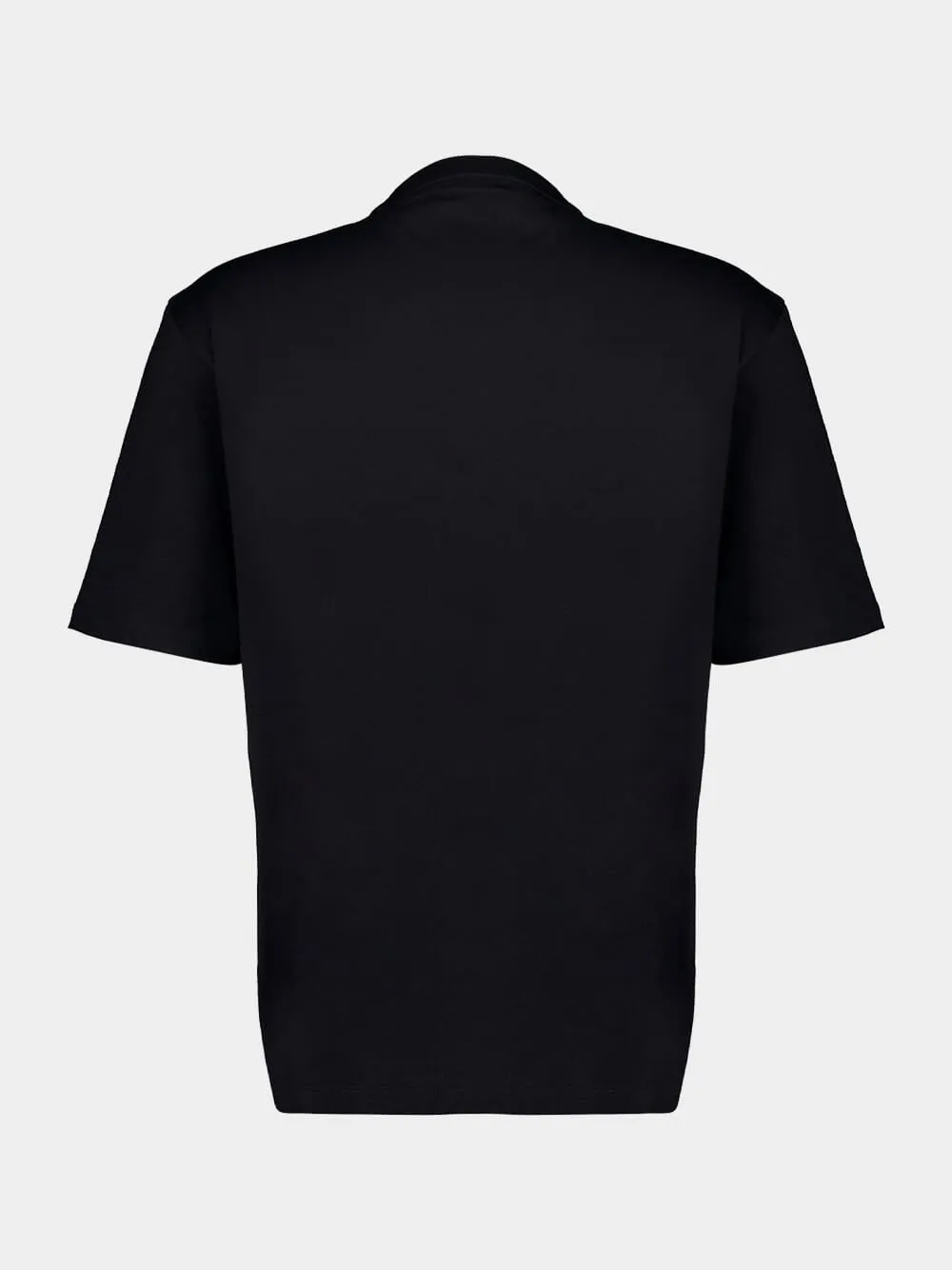 Embossed Prada Logo Cotton T-shirt