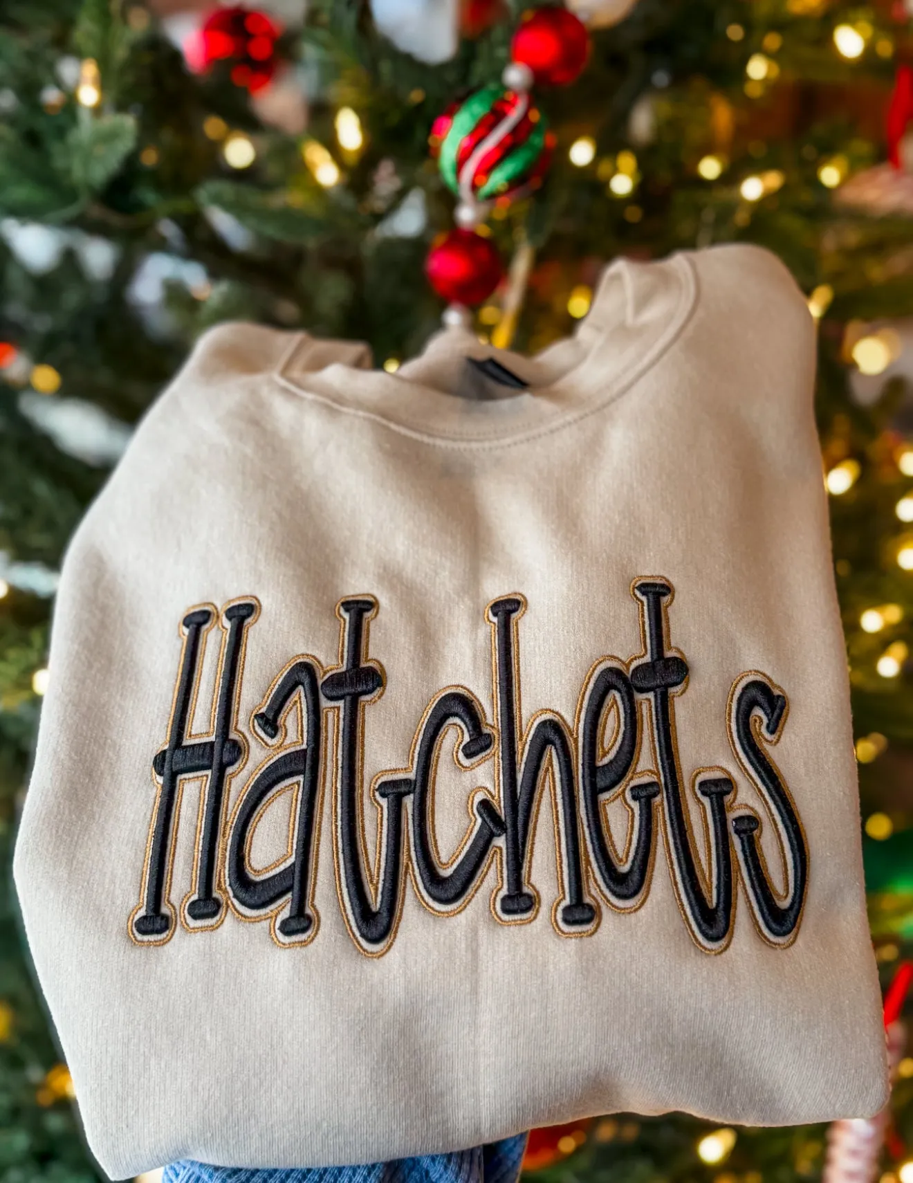 Embroidered School Crew