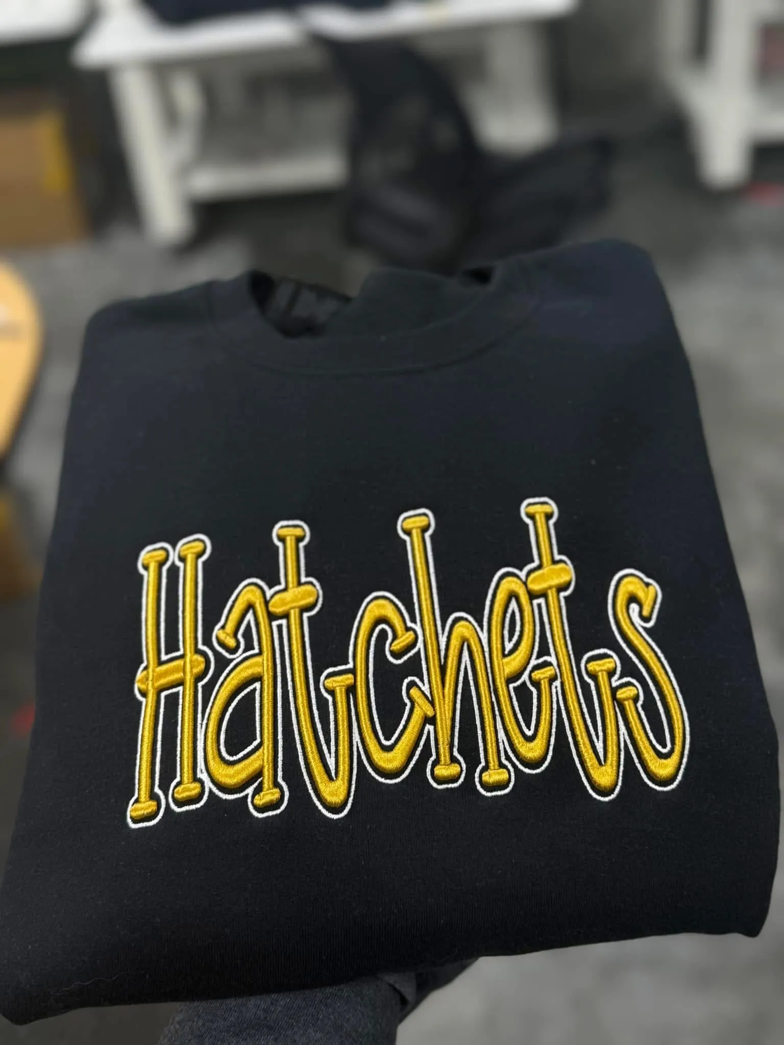 Embroidered School Crew