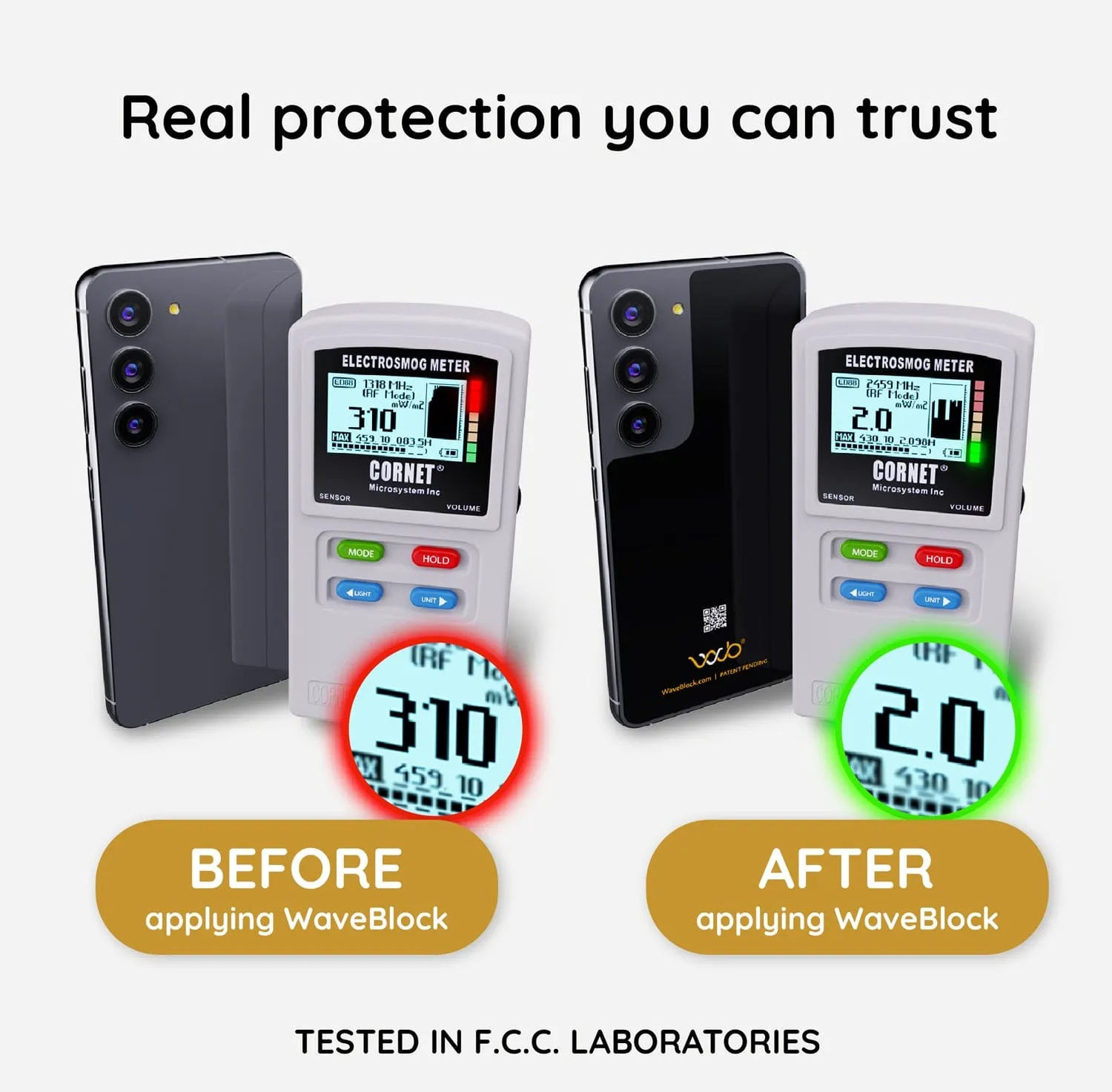 EMF Reducing Samsung Galaxy Stickers