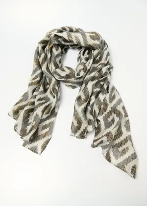 Ethnic print stole