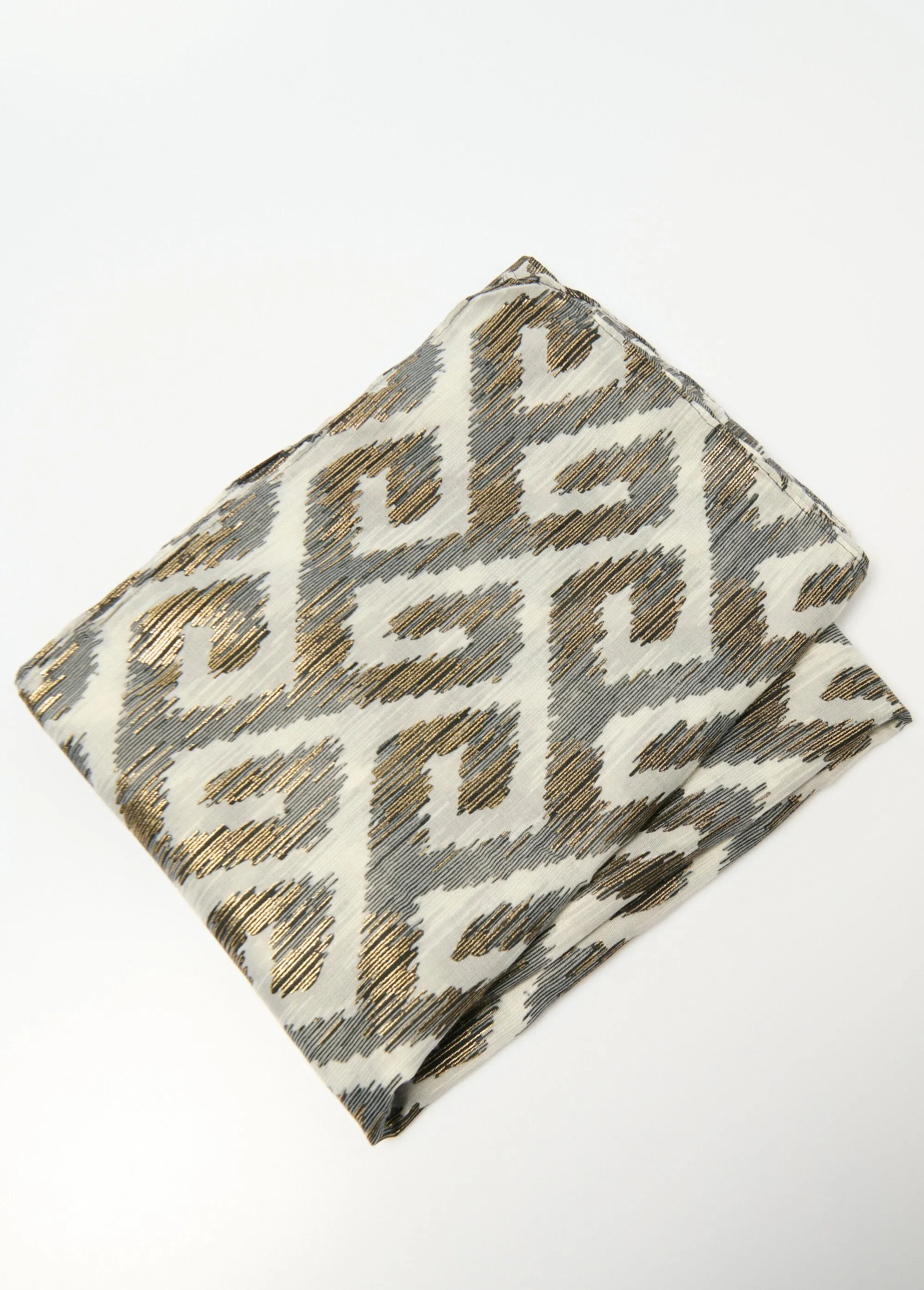 Ethnic print stole