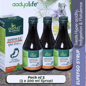 Eupepso D.S, A Herbal Formula for Hyper Acidity, Indigestion & Flatulence
