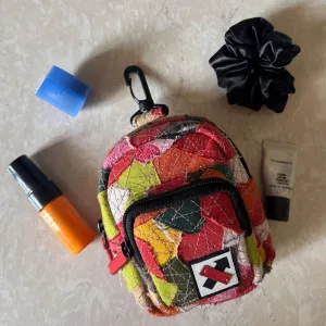FABRIC SHREDS 251.122 MINI BACKPACK TRINKET