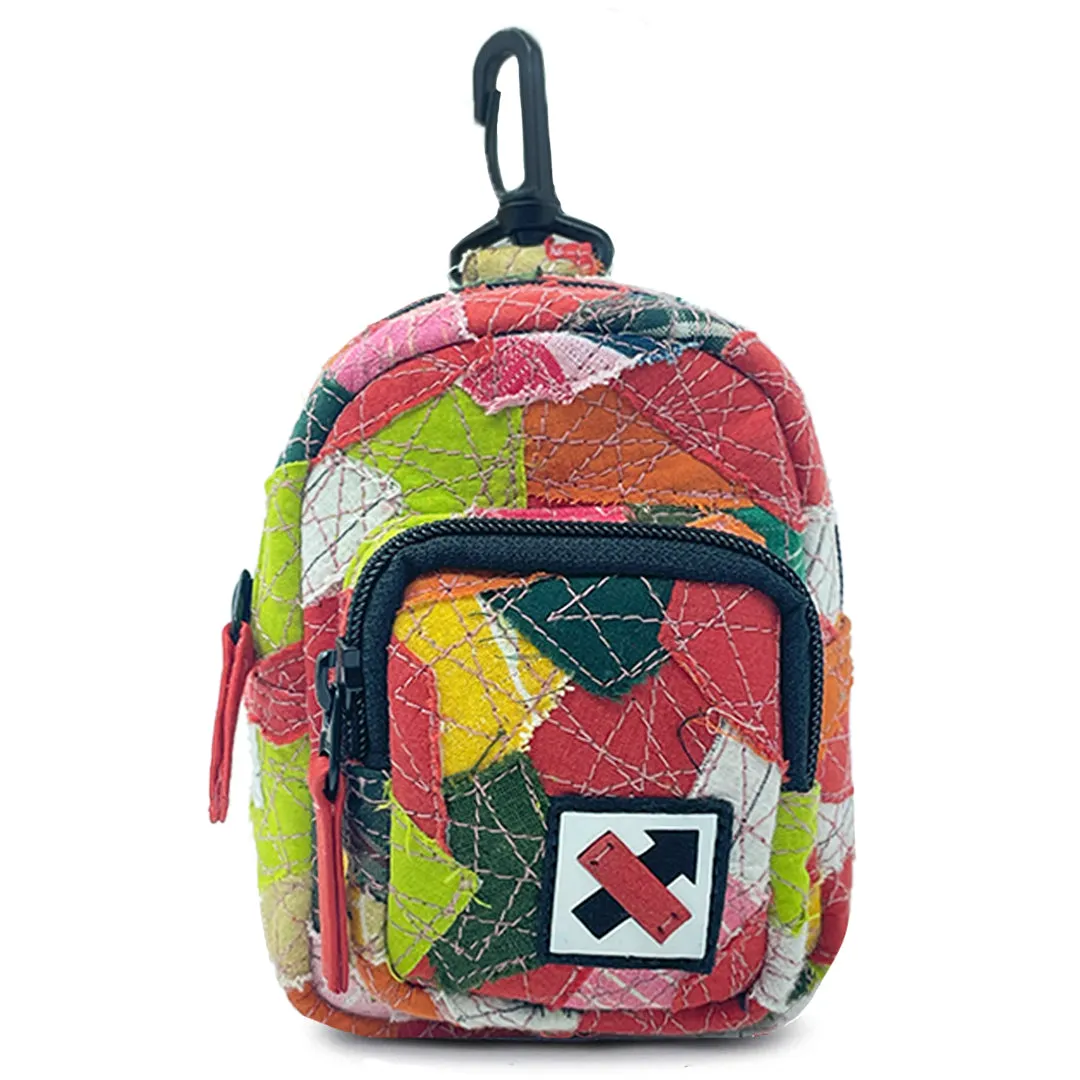 FABRIC SHREDS 251.122 MINI BACKPACK TRINKET