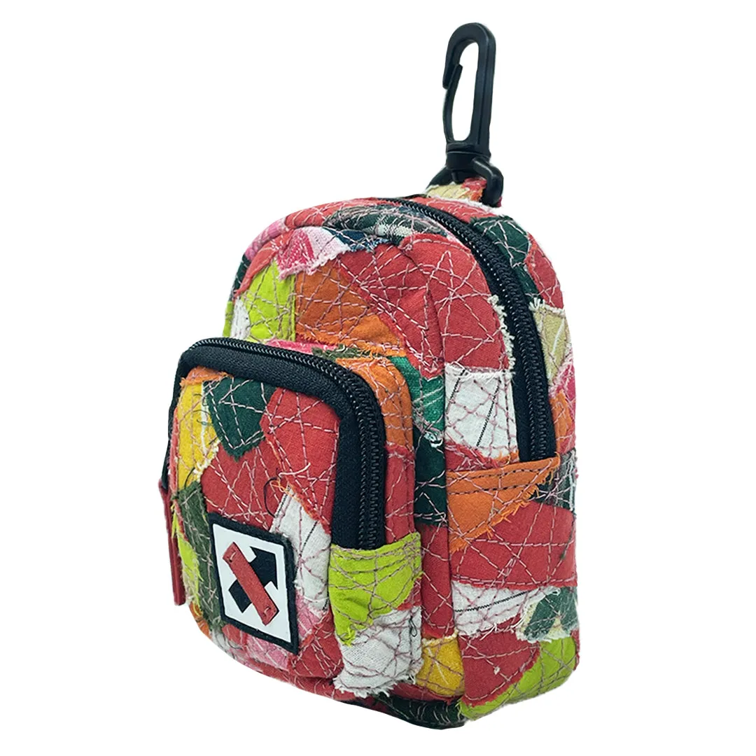 FABRIC SHREDS 251.122 MINI BACKPACK TRINKET