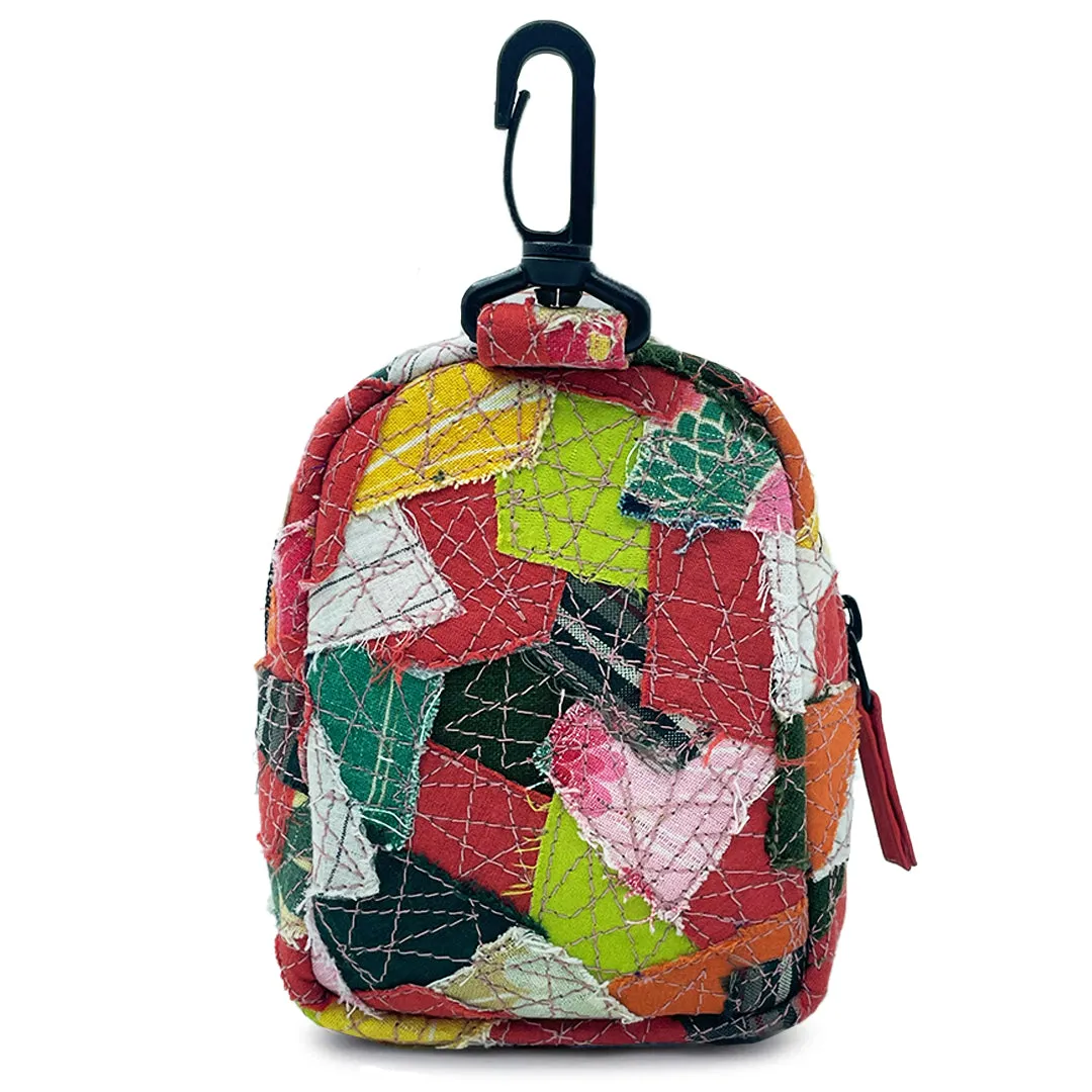 FABRIC SHREDS 251.122 MINI BACKPACK TRINKET
