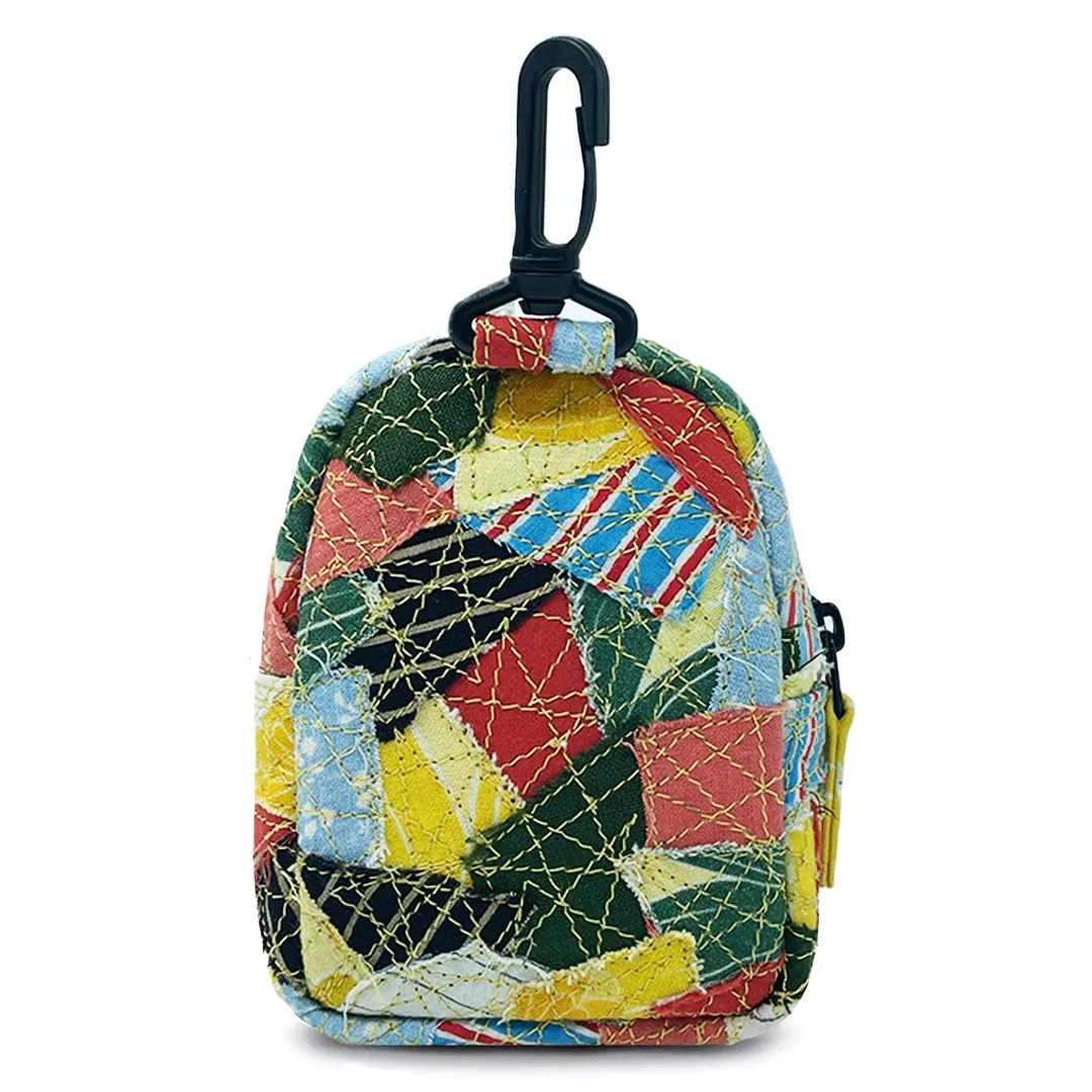 FABRIC SHREDS 251.125 MINI BACKPACK TRINKET