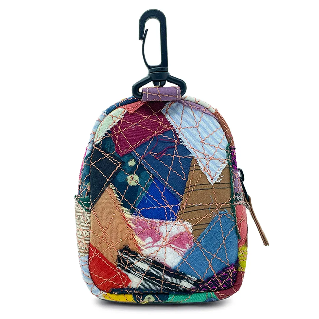 FABRIC SHREDS 251.68 MINI BACKPACK TRINKET