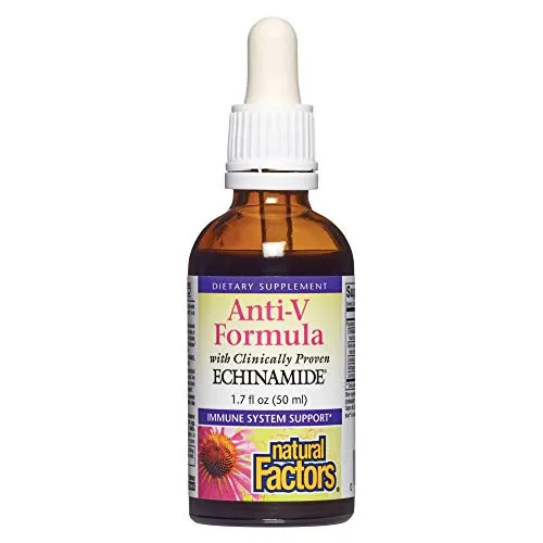 Factores naturales - Fórmula anti-V - Soporte del sistema inmunológico, 068958047508, 1