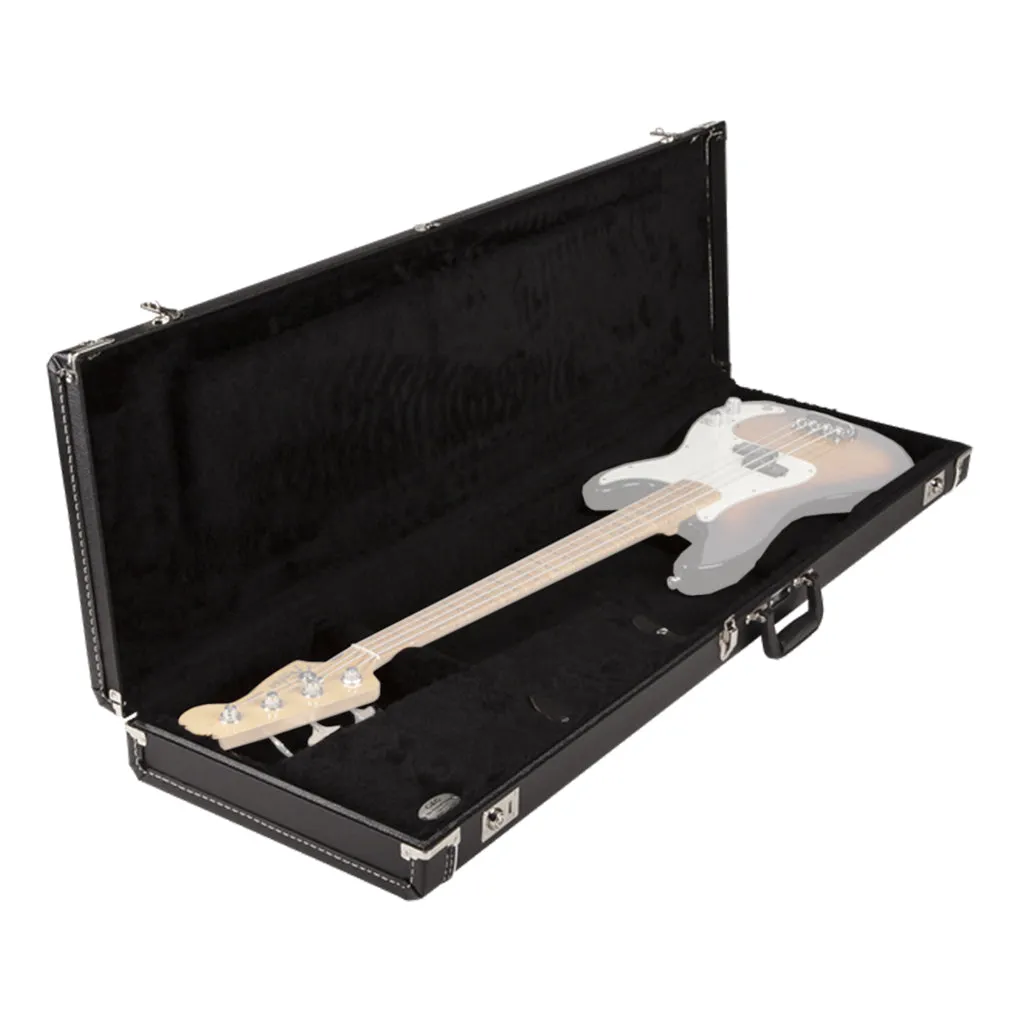 Fender  G&G Precision Bass® Standard Hardshell Case, Black with Black Acrylic Interior