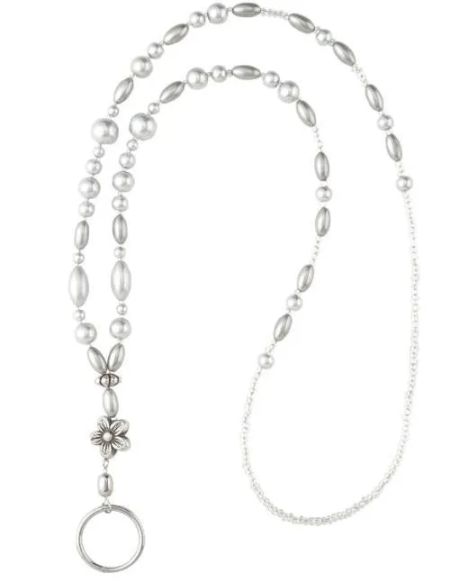 Fleur Eyeglass Necklace/ID holder