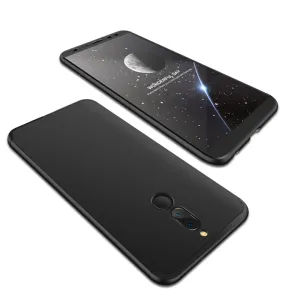 For HUAWEI MAIMANG 6/Mate 10 lite/Honor 9i(india)/Nova 2i Ultra Slim PC Back Cover Non-slip Shockproof 360 Degree Full Protective Case black