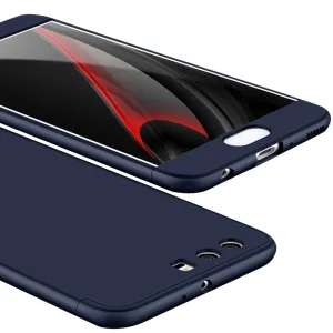 For HUAWEI P10 Plus Ultra Slim Back Cover Non-slip Shockproof 360 Degree Full Protective Case blue