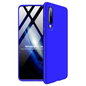 For HUAWEI P30 LITE Ultra Slim PC Back Cover Non-slip Shockproof 360 Degree Full Protective Case blue