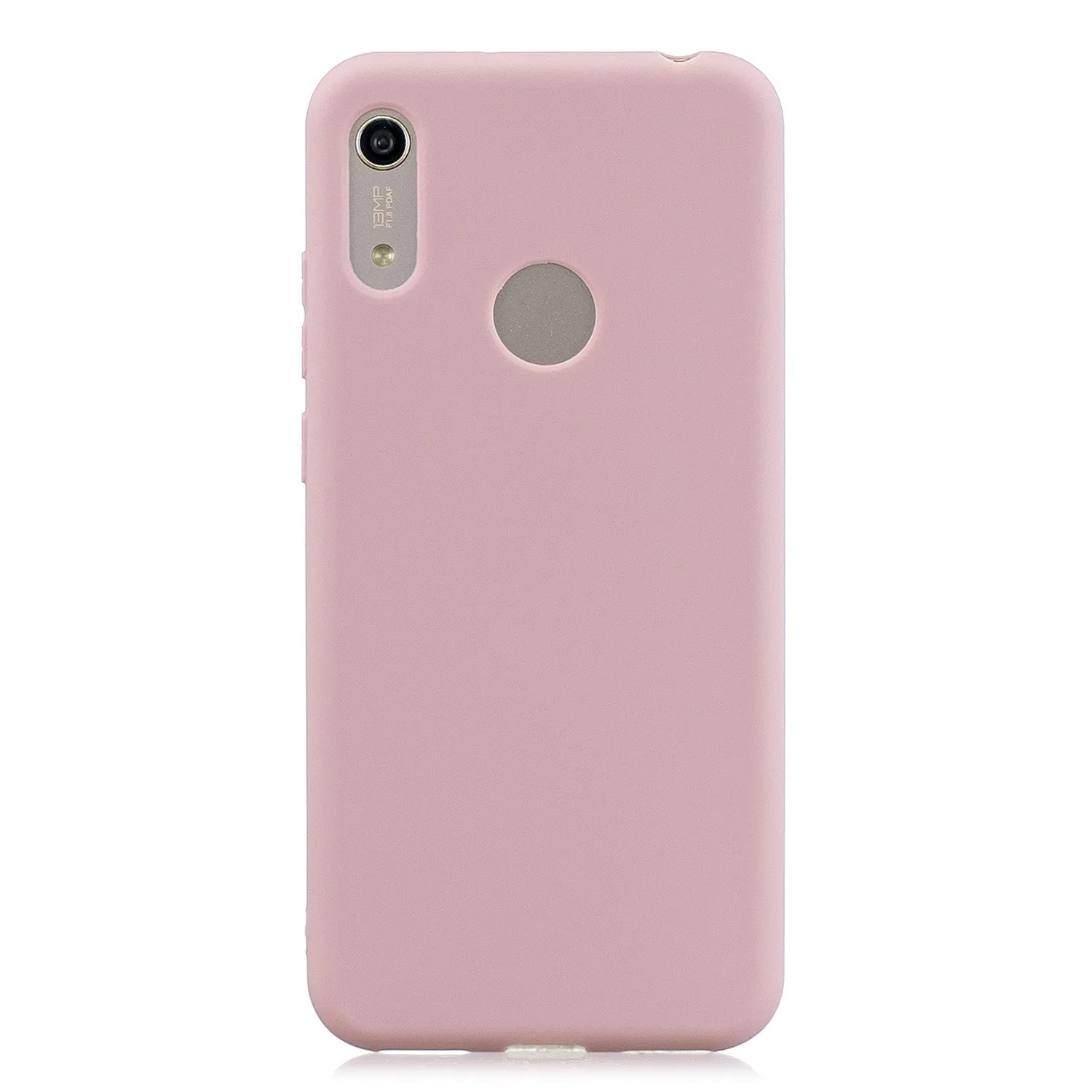 For HUAWEI Y6 2019 Lovely Candy Color Matte TPU Anti-scratch Non-slip Protective Cover Back Case 10