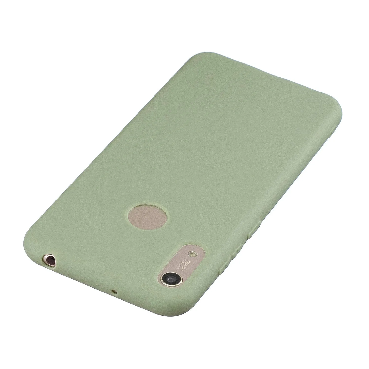 For HUAWEI Y6 2019 Lovely Candy Color Matte TPU Anti-scratch Non-slip Protective Cover Back Case 10