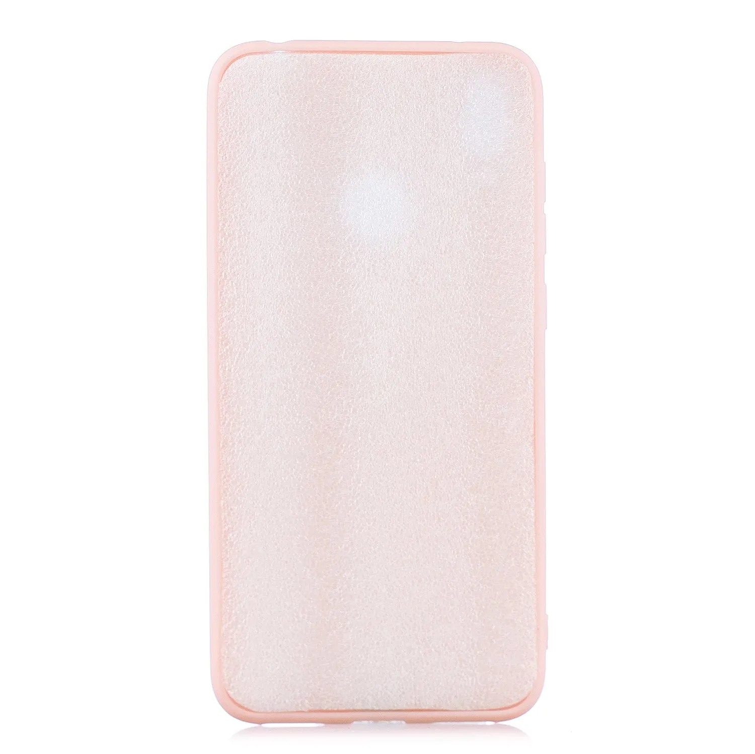 For HUAWEI Y7 2019 Lovely Candy Color Matte TPU Anti-scratch Non-slip Protective Cover Back Case Navy
