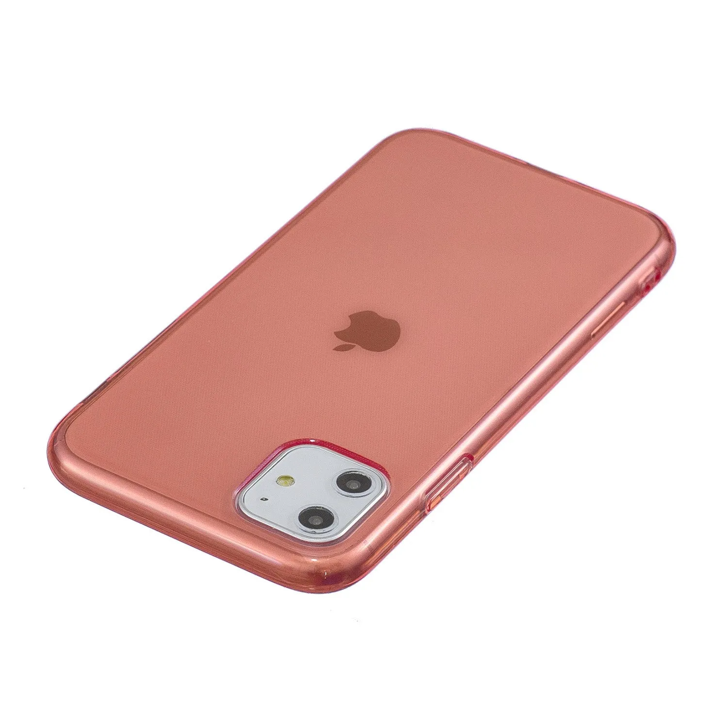 for iPhone 11 / 11 Pro / 11 Pro Max Clear Colorful TPU Back Cover Cellphone Case Shell Light blue