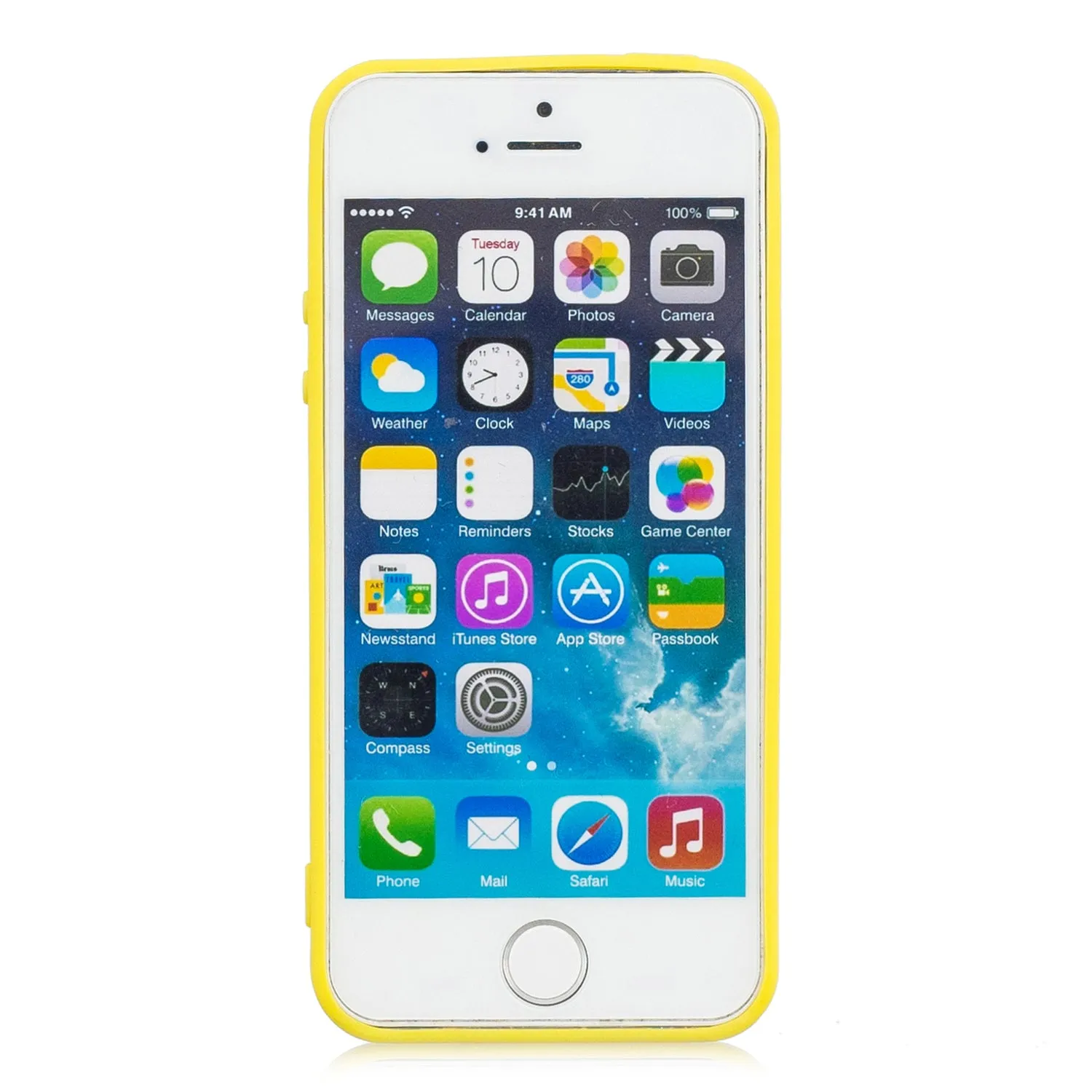 for iPhone 5/5S/SE Lovely Candy Color Matte TPU Anti-scratch Non-slip Protective Cover Back Case dark pink