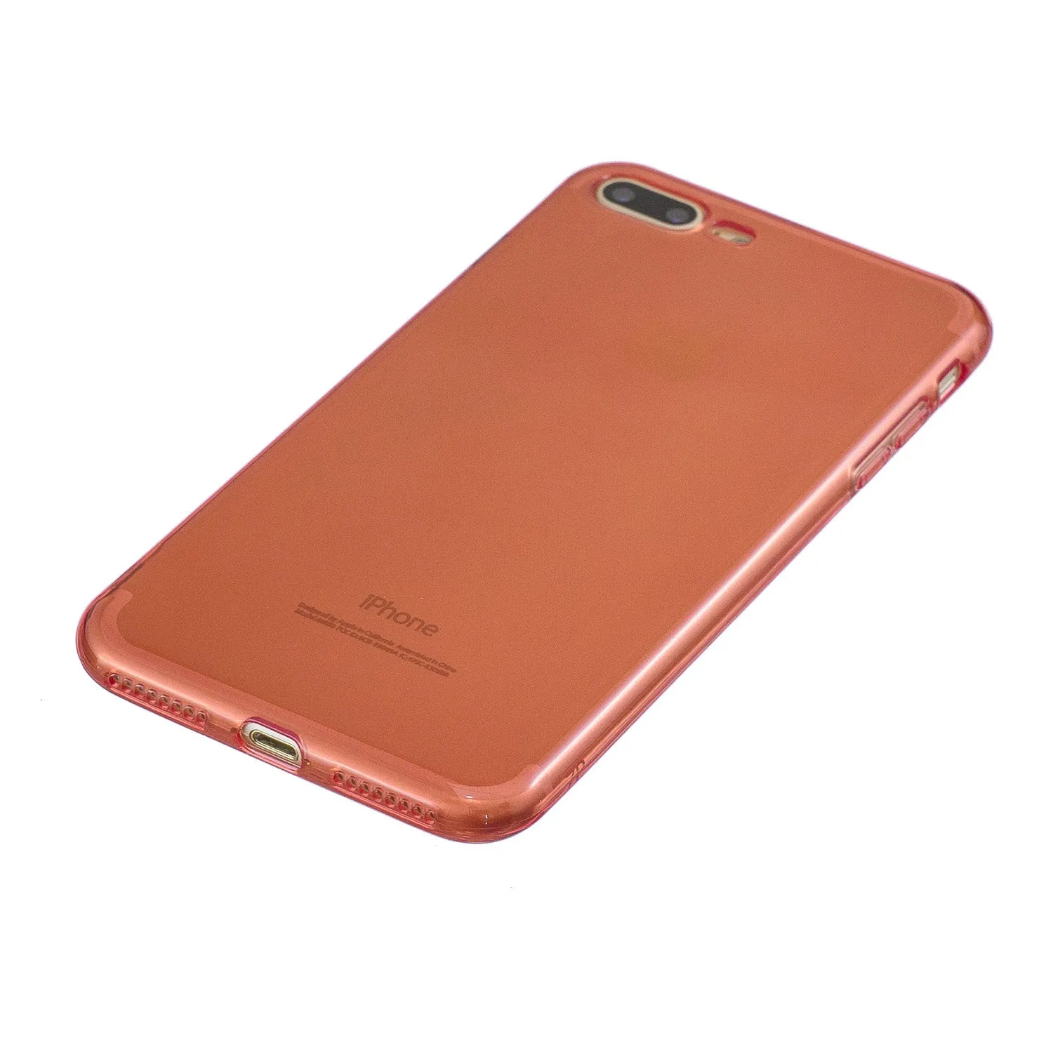 for iPhone 6/6S / 6 Plus/6S Plus / 7/8 / 7 Plus/8 Plus Clear Colorful TPU Back Cover Cellphone Case Shell Light blue