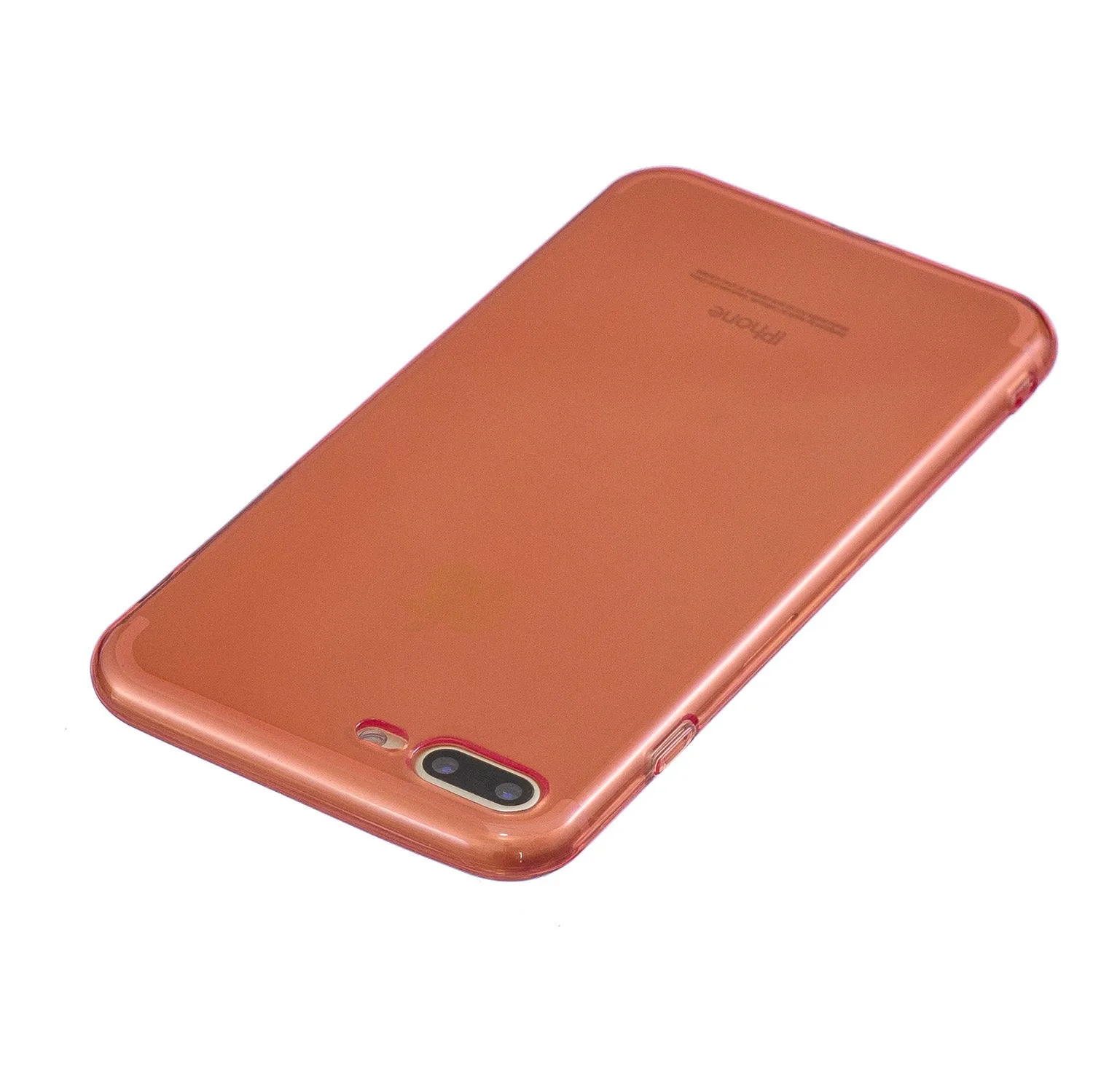 for iPhone 6/6S / 6 Plus/6S Plus / 7/8 / 7 Plus/8 Plus Clear Colorful TPU Back Cover Cellphone Case Shell Light blue
