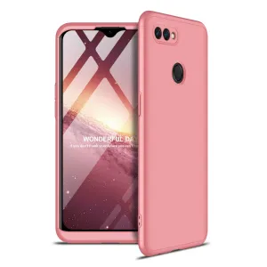For OPPO A12 Mobile Phone Cover 360 Degree Full Protection Phone Case Rose gold