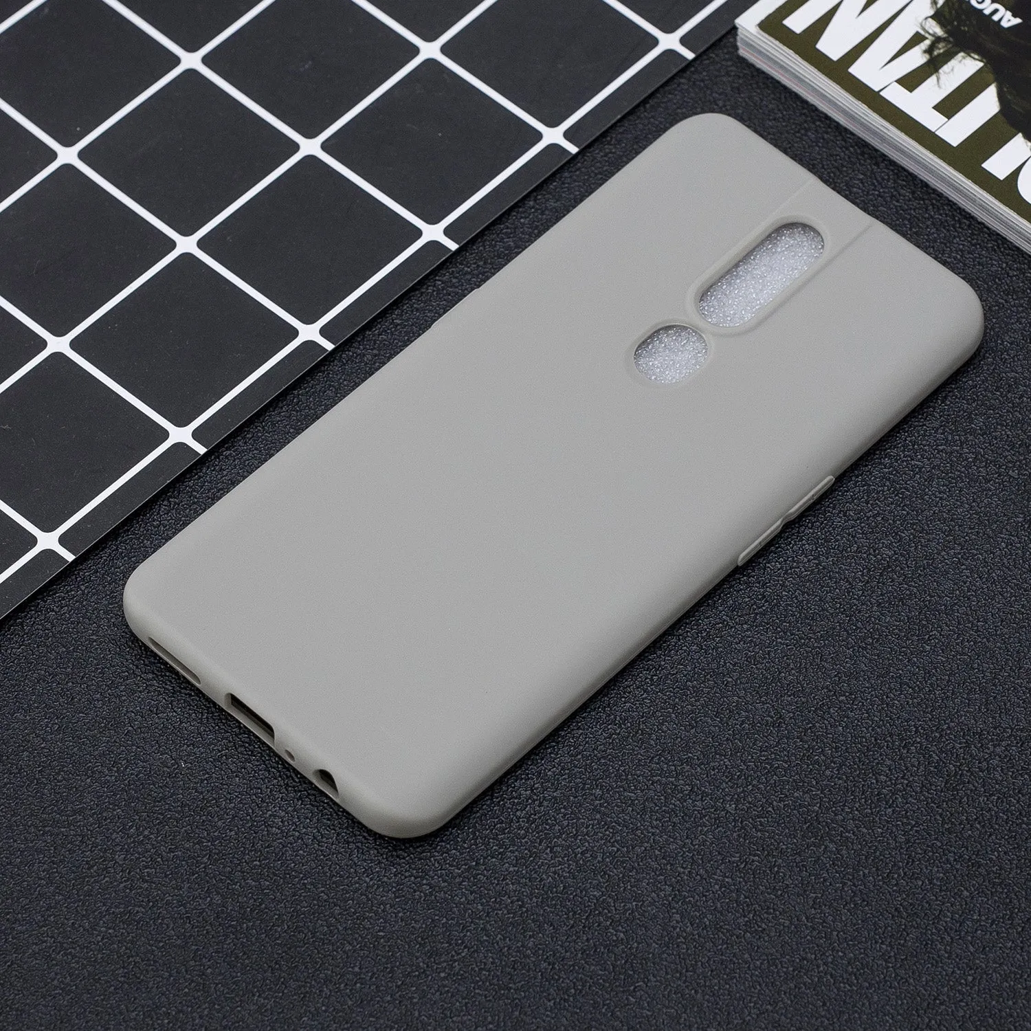 For OPPO F11 pro Lovely Candy Color Matte TPU Anti-scratch Non-slip Protective Cover Back Case 12