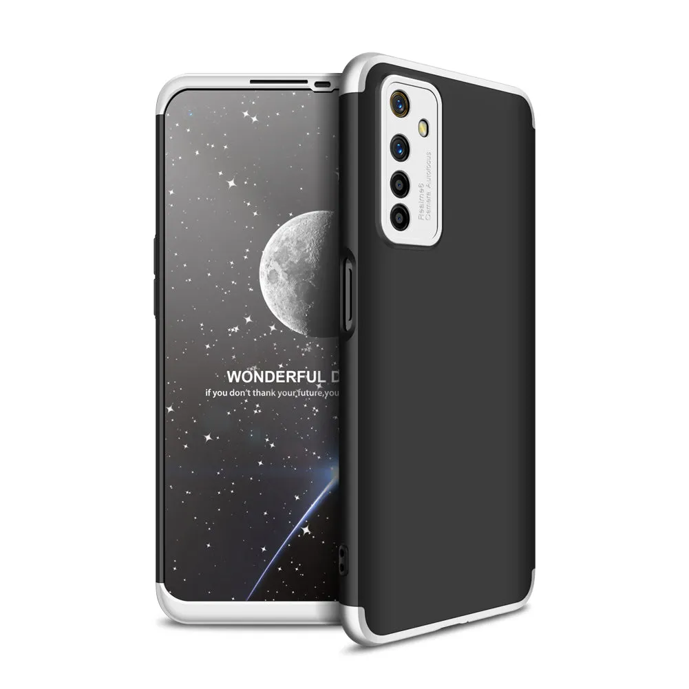 For OPPO Realme 6 Mobile Phone Cover 360 Degree Full Protection Phone Case blue