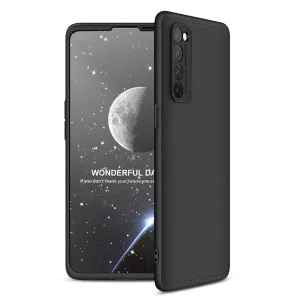 For OPPO Reno 4 /Reno 4 Pro International Edition Mobile Phone Cover 360 Degree Full Protection Phone Case black