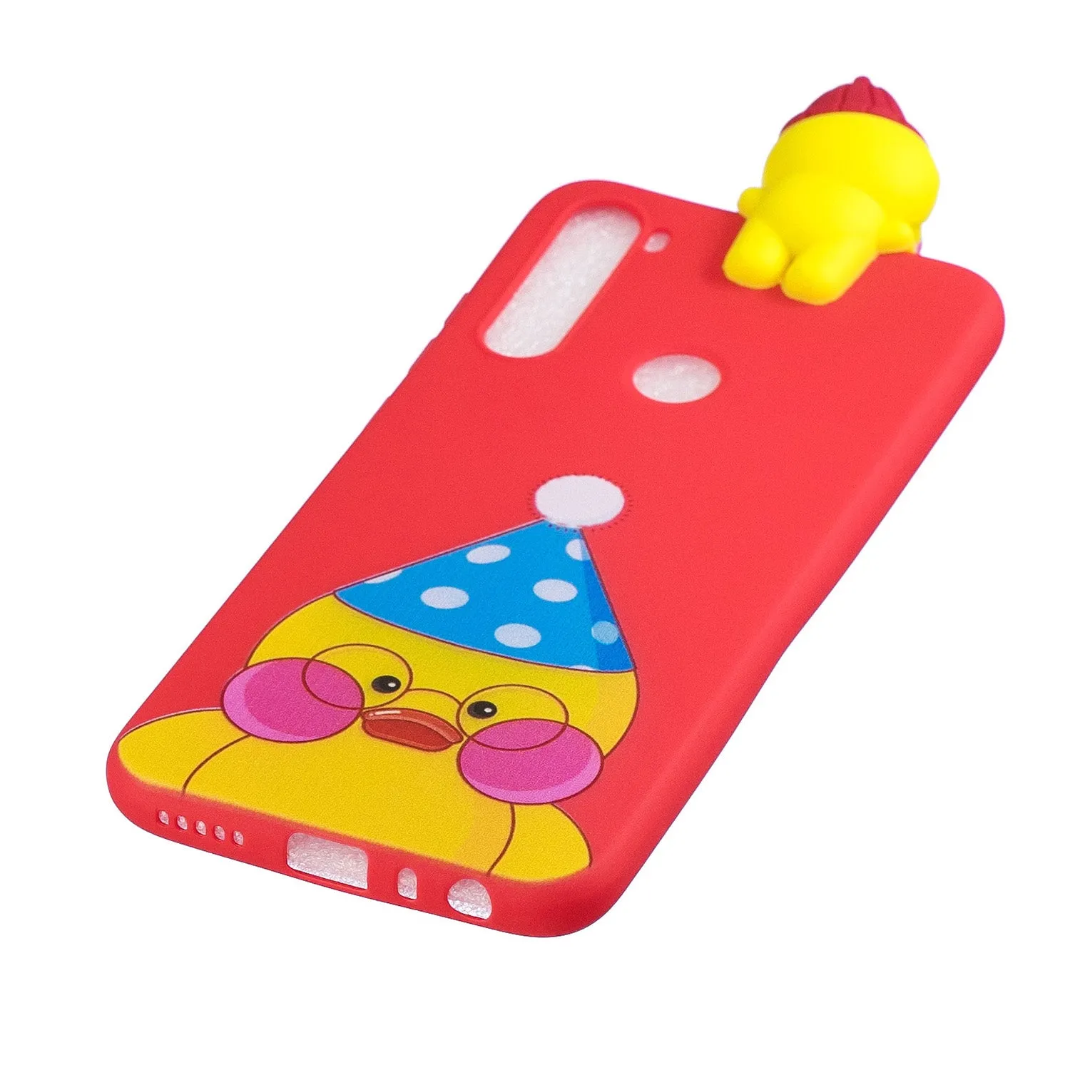 For Redmi NOTE 8 NOTE 8 pro 3D Color Painting Pattern Drop Protection Soft TPU Back Cover Mobile Phone Case Light pink