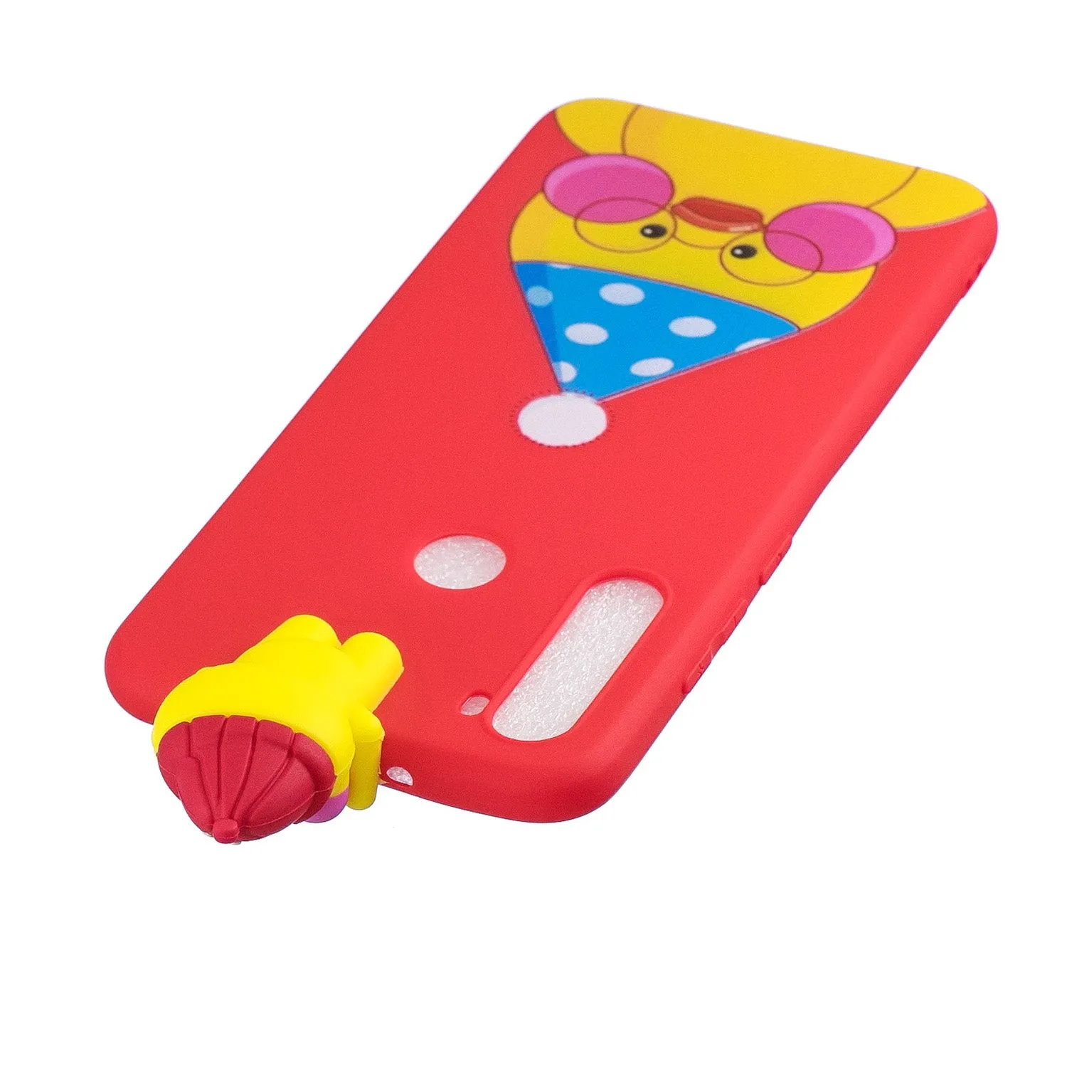 For Redmi NOTE 8 NOTE 8 pro 3D Color Painting Pattern Drop Protection Soft TPU Back Cover Mobile Phone Case Light pink