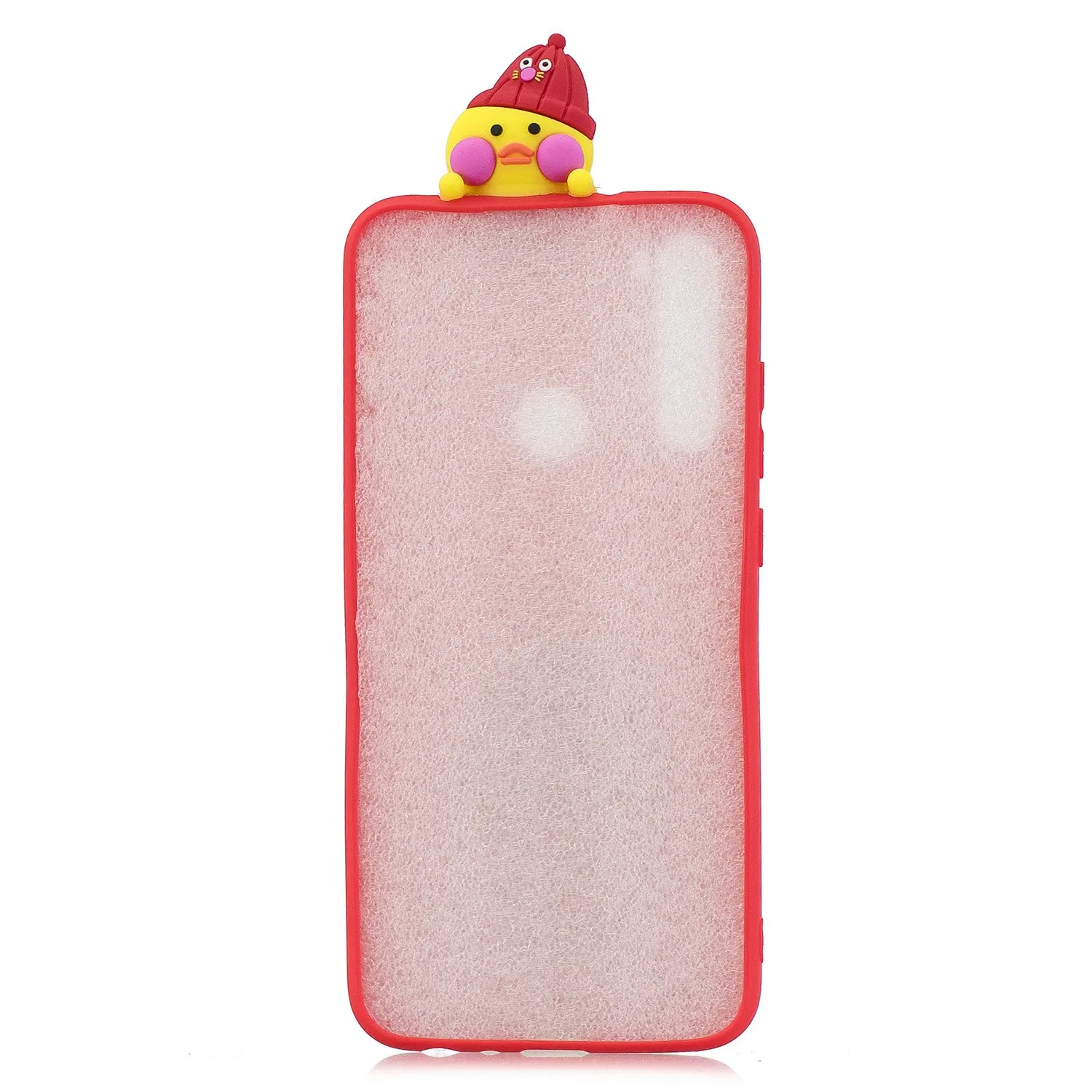 For Redmi NOTE 8 NOTE 8 pro 3D Color Painting Pattern Drop Protection Soft TPU Back Cover Mobile Phone Case Light pink