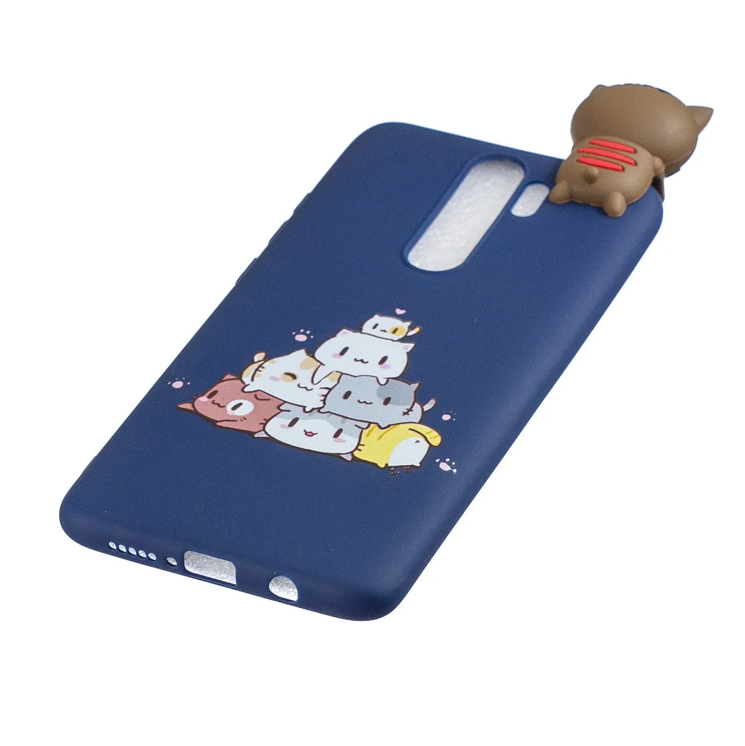 For Redmi NOTE 8 NOTE 8 pro 3D Color Painting Pattern Drop Protection Soft TPU Back Cover Mobile Phone Case sapphire