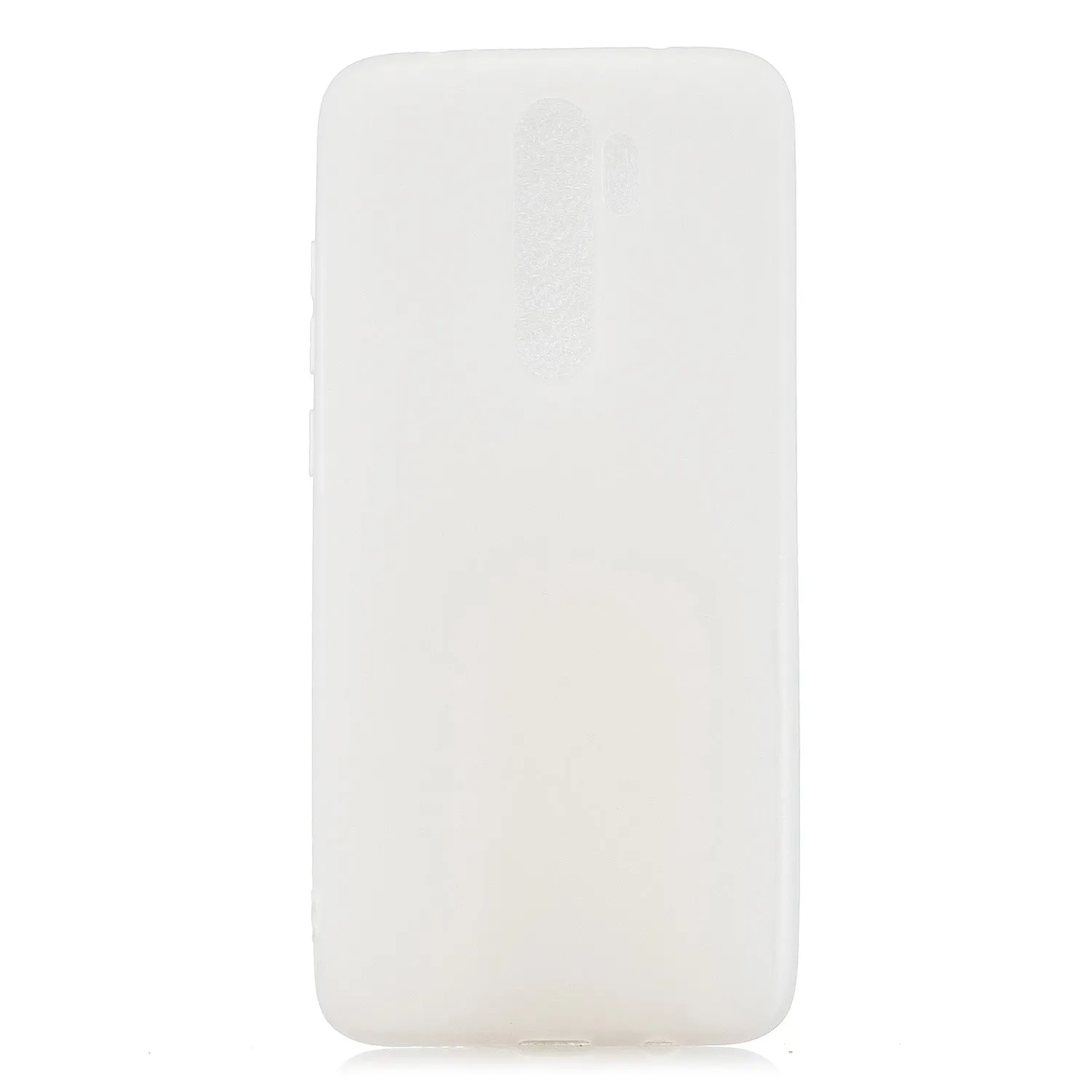 For Redmi NOTE 8 NOTE 8 Pro Soft Candy Color Frosted Surface Shockproof TPU Back Cover Mobile Phone Case white