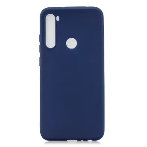 For Samsung A01/ A11/A21/A41/A51/A71/A81/A91 Mobile Phone Case Lovely Candy Color Matte TPU Anti-scratch Non-slip Protective Cover Back Case 7 royal blue