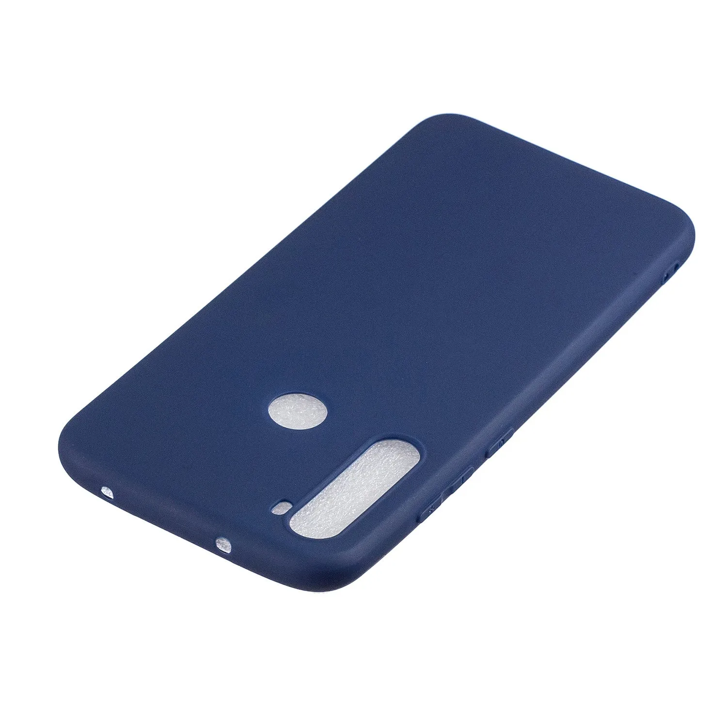 For Samsung A01/ A11/A21/A41/A51/A71/A81/A91 Mobile Phone Case Lovely Candy Color Matte TPU Anti-scratch Non-slip Protective Cover Back Case 7 royal blue