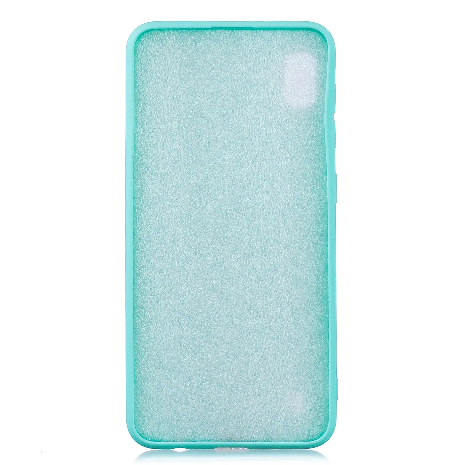 For Samsung A01/ A11/A21/A41/A51/A71/A81/A91 Mobile Phone Case Lovely Candy Color Matte TPU Anti-scratch Non-slip Protective Cover Back Case 8 light blue